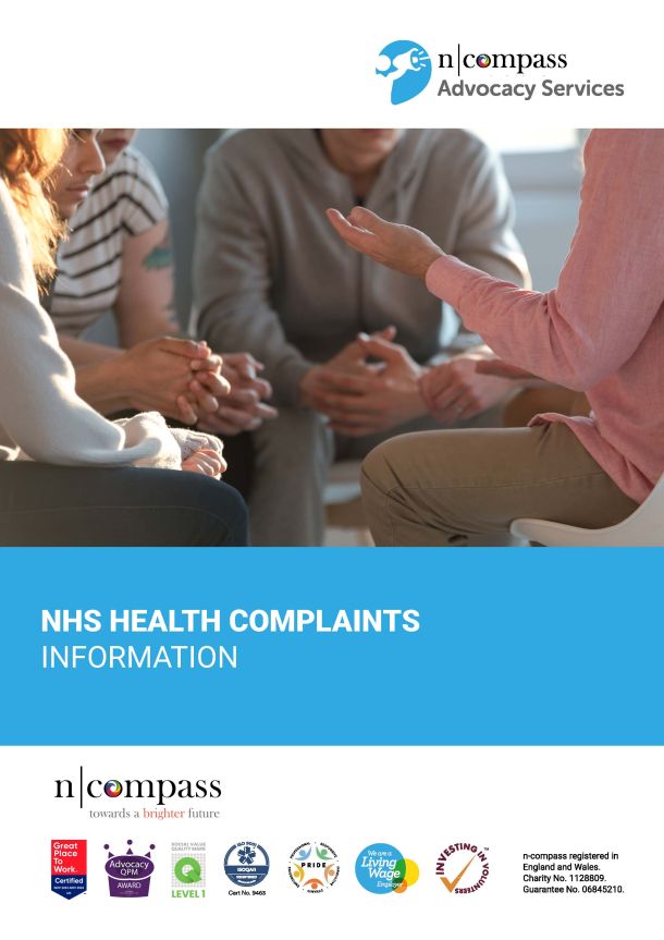 NHS health complaints information